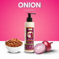Hello Onion Shampoo – Hair Fall Control Formula with Onion Extract & Almond Oil (200ml)