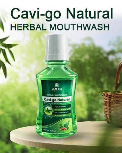 Hello Cavi Go Natural Mouthwash
