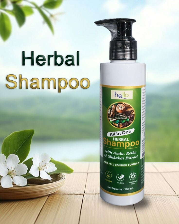 Hello All-in-One Herbal Shampoo